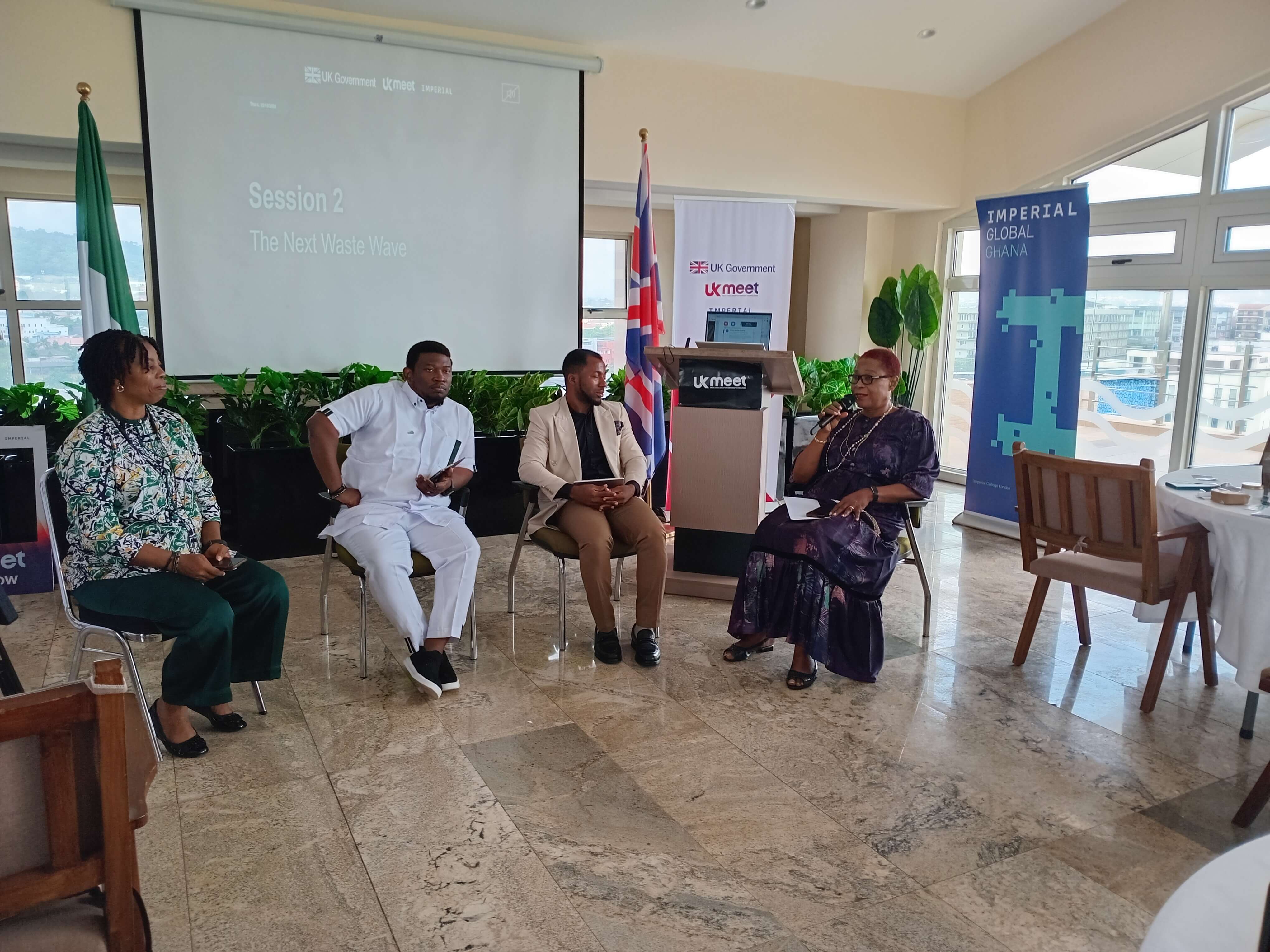 ARBR at the Media Excellence in Emerging Technology (MEET) Fellowship | Nigeria Residential Programme in Abuja, organized by Imperial Global Ghana and the British High Commission.